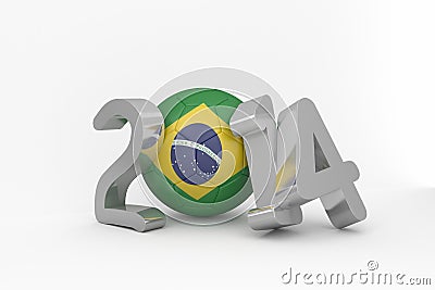 Brazil world cup 2014 Stock Photo