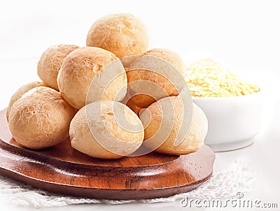Brazilian Cheese Bread Stock Photo