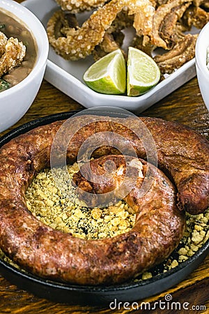 Brazilian Food - Comida Mineira - Tradicional Brazilian Food Stock Photo