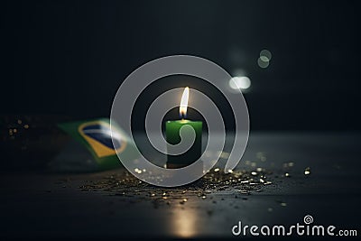 Brazilian Independence Day, the country's national holiday, Brazil declared independence from Portugal on September Stock Photo