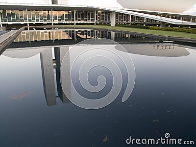 Brazilian National Congress Editorial Stock Photo