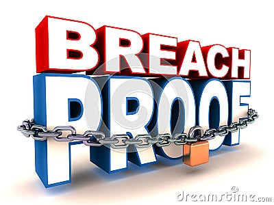 Breach proof Stock Photo