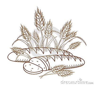 Bread Vector Illustration