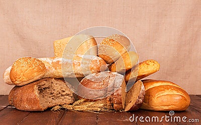 Bread abundance Stock Photo