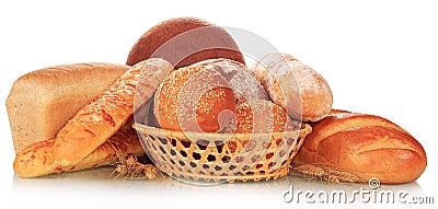 The bread abundance Stock Photo