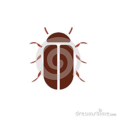 Bread beetle icon Vector Illustration