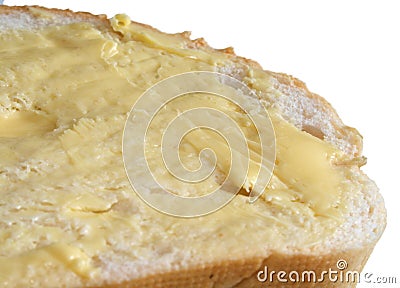 Bread and butter Stock Photo