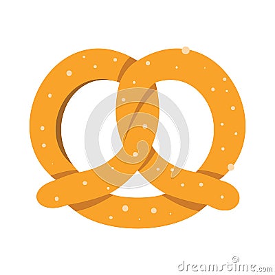 Bread colorful bakery product icon Vector Illustration