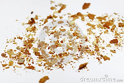 Bread crumbs Stock Photo