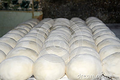 Bread Dough Stock Photo