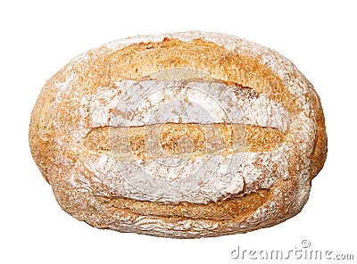 Bread isolated on a white background Stock Photo