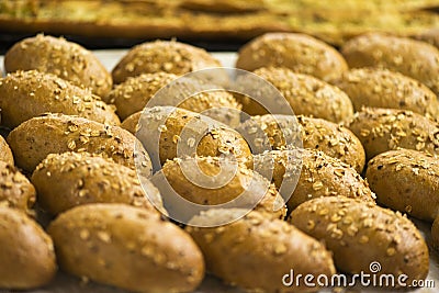 Bread rolls Stock Photo