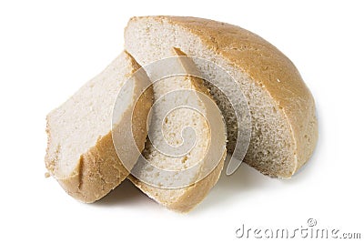 Bread sliced Stock Photo