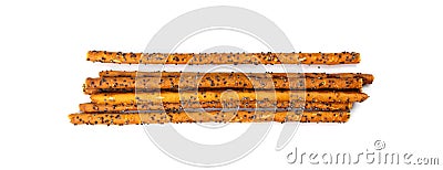 Bread stick or pretzel Stock Photo