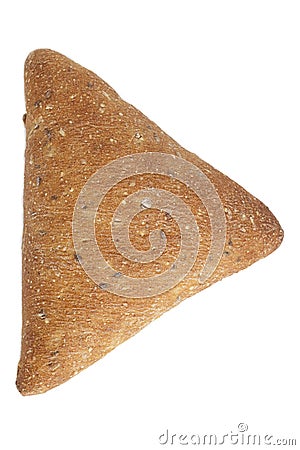 Bread in triangle shape Stock Photo