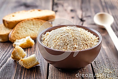 Breadcrumbs Stock Photo