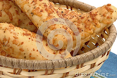 Breadsticks Stock Photo