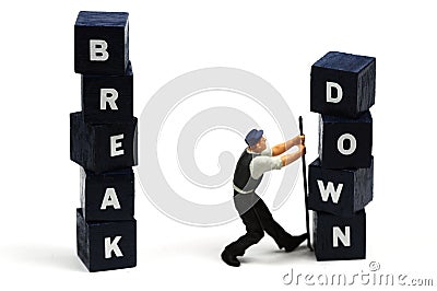 Break down Stock Photo