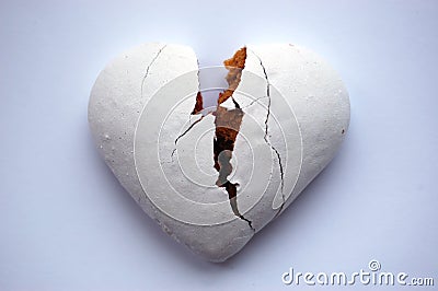 Break heart Stock Photo