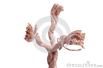 Break Rope Stock Photo