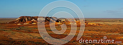 Breakaways near Coober Pedy Stock Photo