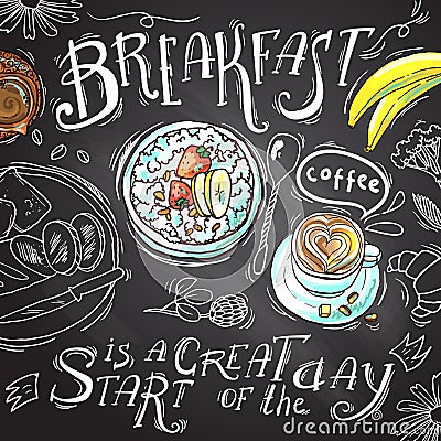 Breakfast Vector Illustration