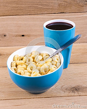 Breakfast in bowl Stock Photo