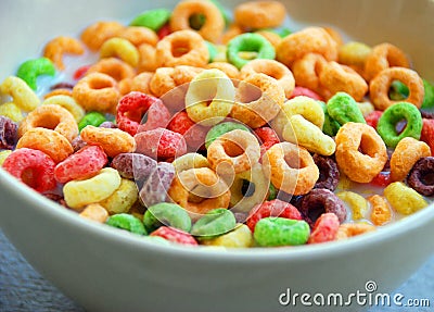 Breakfast cereal Stock Photo