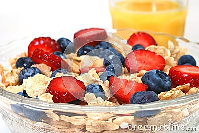 Breakfast Cereal Stock Photo