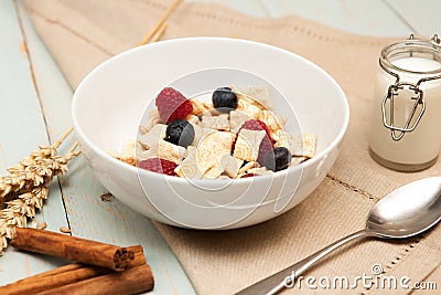 Breakfast cereal Stock Photo