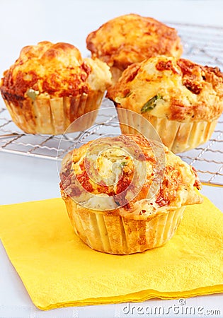 Breakfast muffins Stock Photo