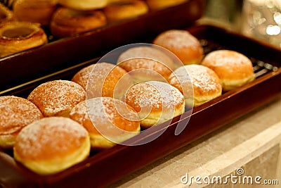 Breakfast Sweet Bakery Stock Photo