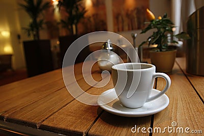 Breakfast table Stock Photo