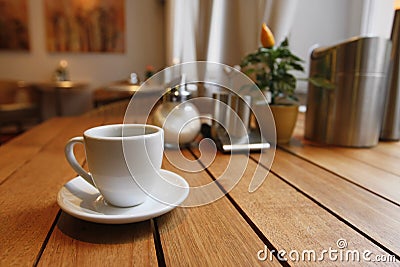 Breakfast table Stock Photo