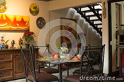 Breakfast at Quinta Don Jose Editorial Stock Photo