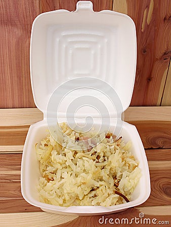 Breakfast Takeout Stock Photo