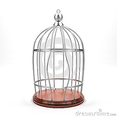 Breaking cage Stock Photo