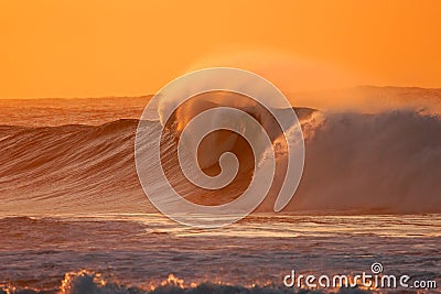 Breaking wave Stock Photo