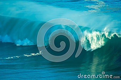 Breaking wave Stock Photo