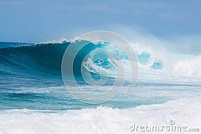 Breaking Waves Stock Photo