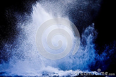 Breaking waves Stock Photo