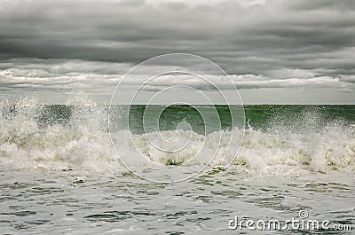 Breaking Waves Stock Photo