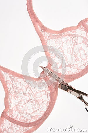 Breast cancer concept Stock Photo