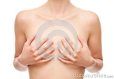 Breast cancer healthcare and medical concept Stock Photo