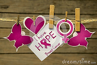 Breast cancer Stock Photo