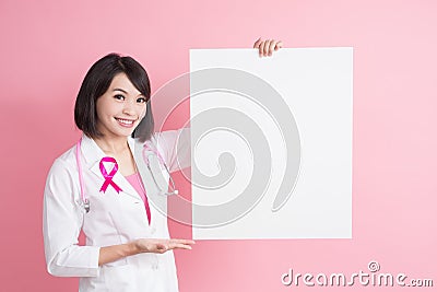 Breast cancer prevent concept Stock Photo