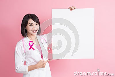 Breast cancer prevent concept Stock Photo