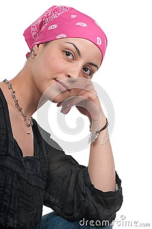 Breast Cancer Survivor Stock Photo