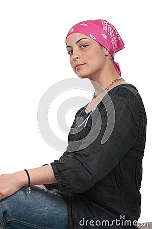 Breast Cancer Survivor Stock Photo