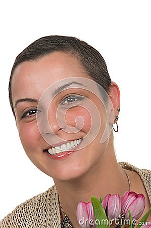 Breast Cancer Survivor Stock Photo